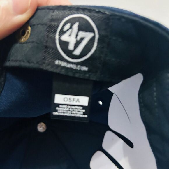 '47 Brand‎ Auburn Tigers Script MVP Adjustable Hat Cap Blue NCAA College - Picture 6 of 6